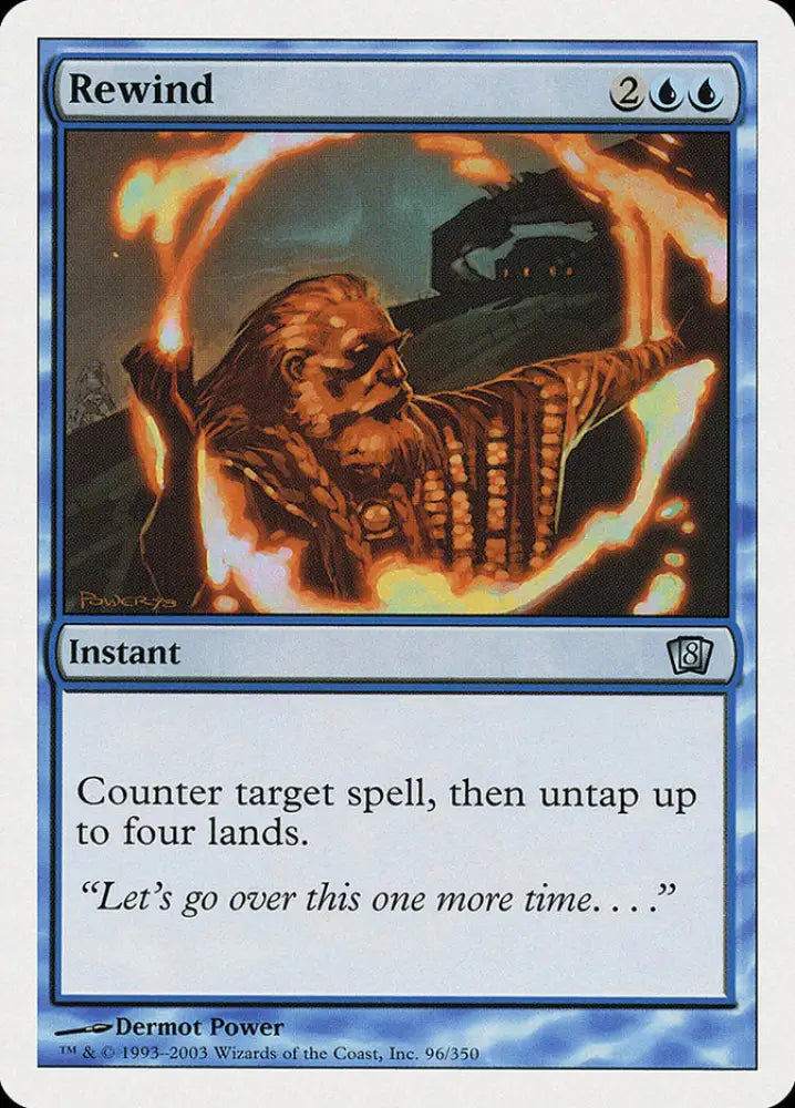 Rewind (96) [Eighth Edition] - MTG Single