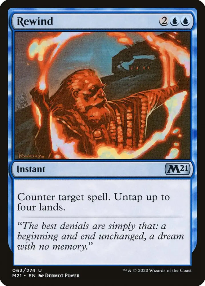 Rewind [Core Set 2021] - MTG Single