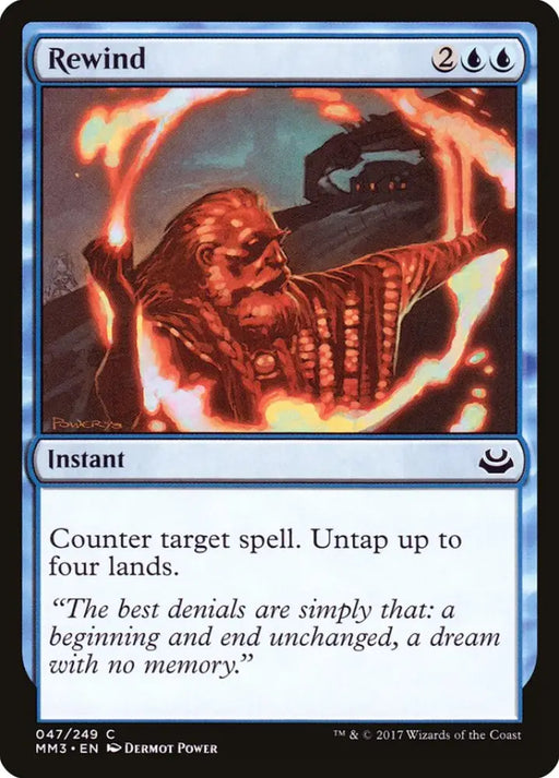 Rewind [Modern Masters 2017] - MTG Single