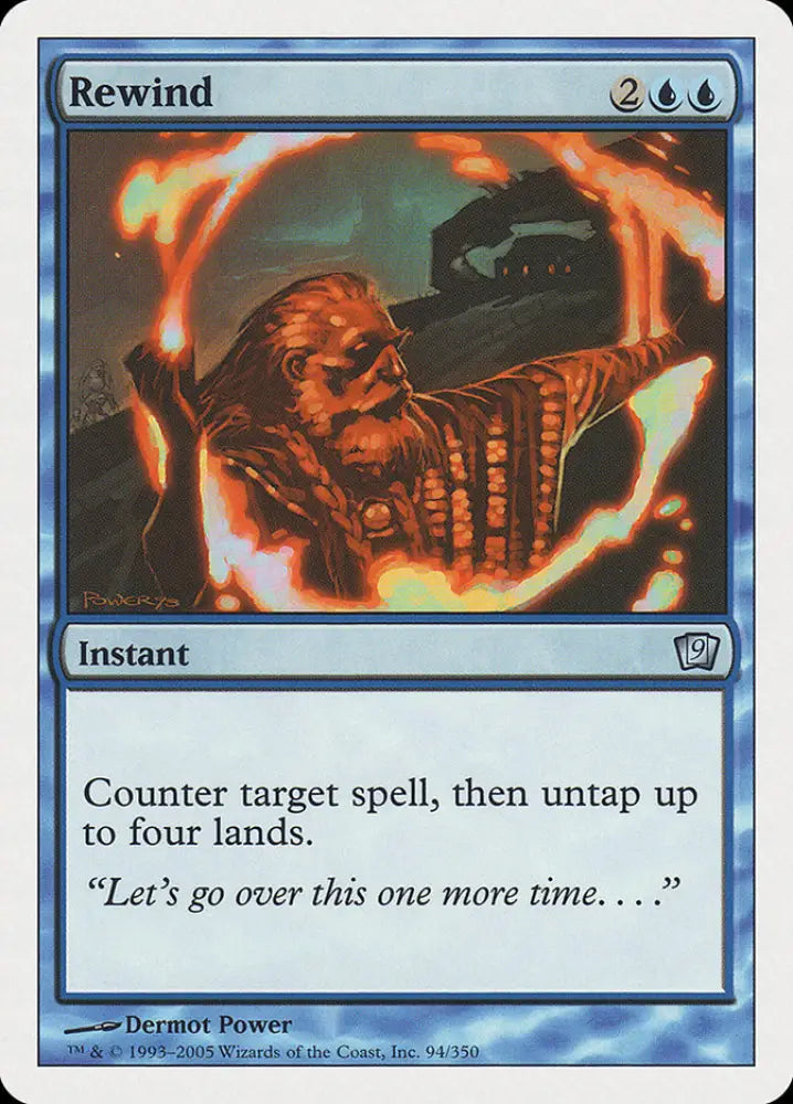 Rewind [Ninth Edition] - MTG Single