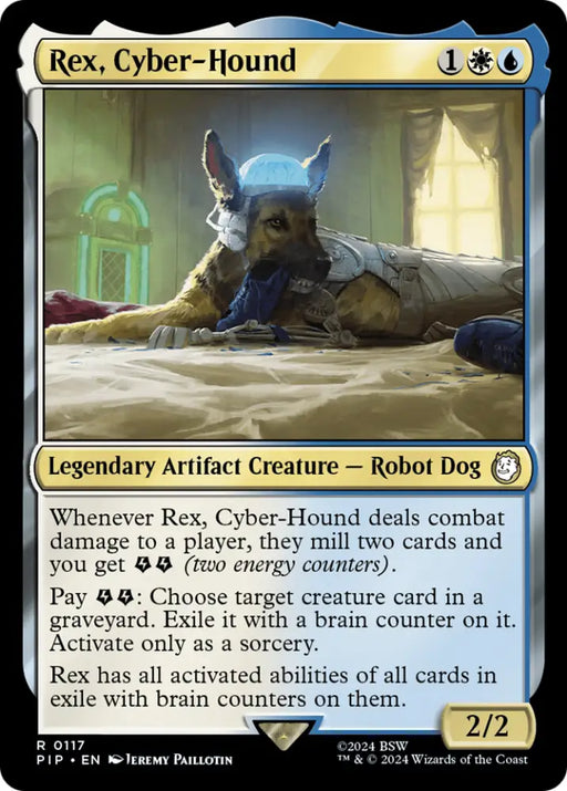 Rex Cyber-Hound [Fallout] - MTG Single