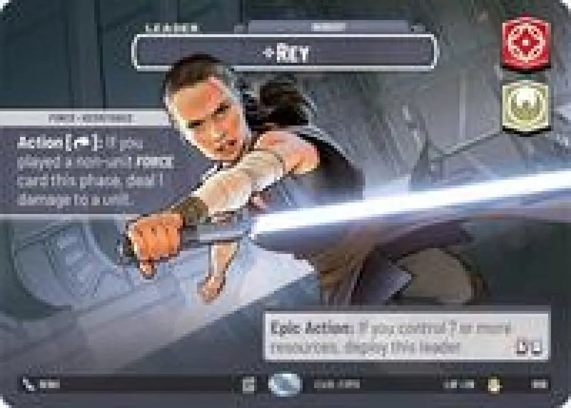 Rey - Nobody (Showcase) (1016) [Legends of the Force]