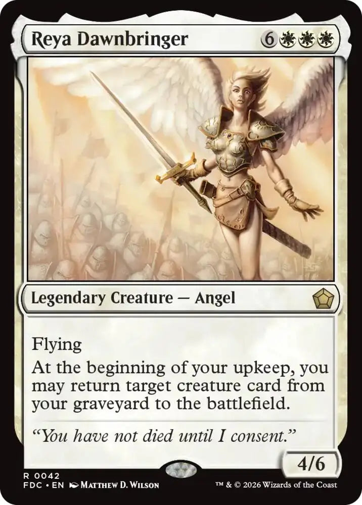 Reya Dawnbringer (42) [Foundations Commander]
