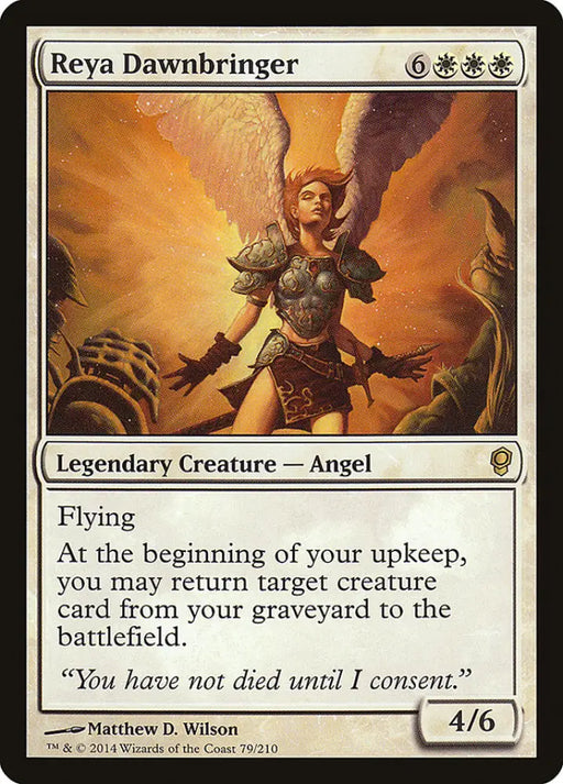 Reya Dawnbringer [Conspiracy] - MTG Single