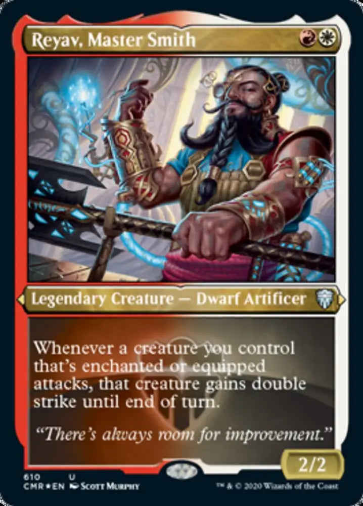 Reyav Master Smith (Etched) [Commander Legends] - MTG Single