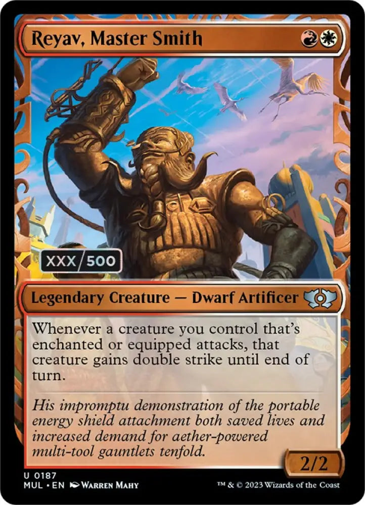 Reyav Master Smith (Serialized) [Multiverse Legends] - MTG Single