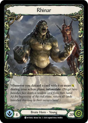 Rhinar // Dorinthea [Welcome to Rathe Unlimited] Unlimited Normal - Flesh And Blood Single