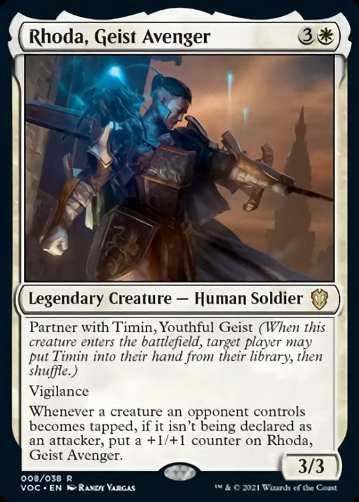 Rhoda Geist Avenger [Innistrad: Crimson Vow Commander] - MTG Single