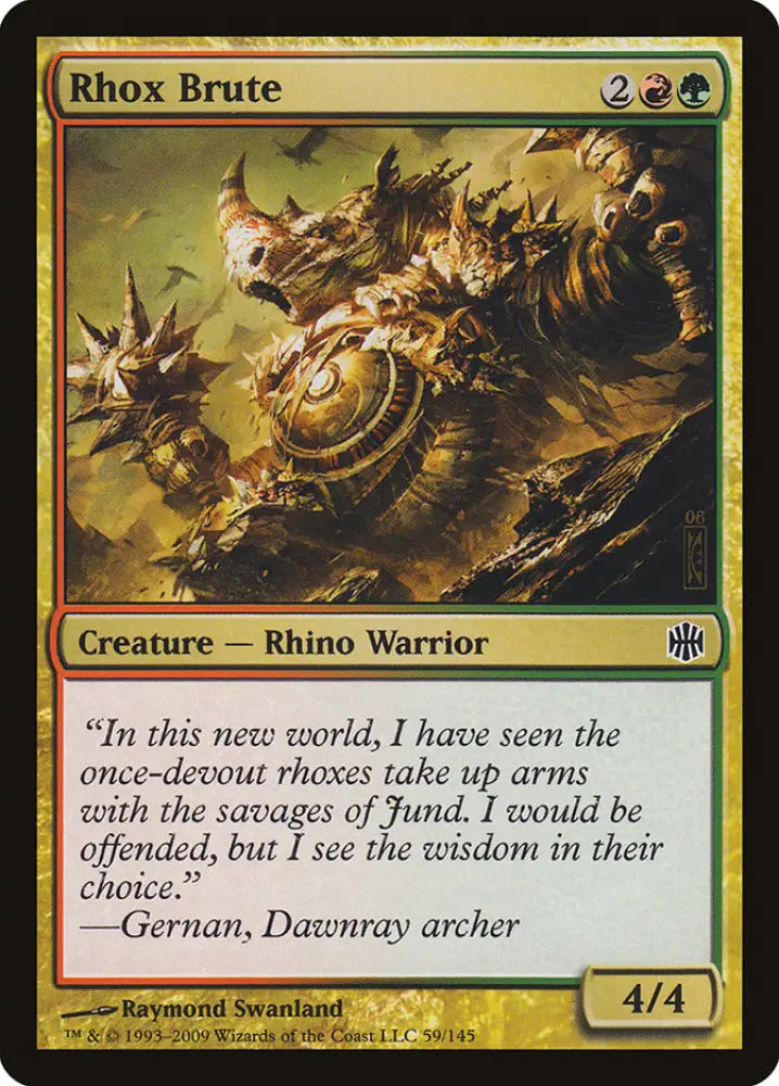 Rhox Brute [Alara Reborn] - MTG Single