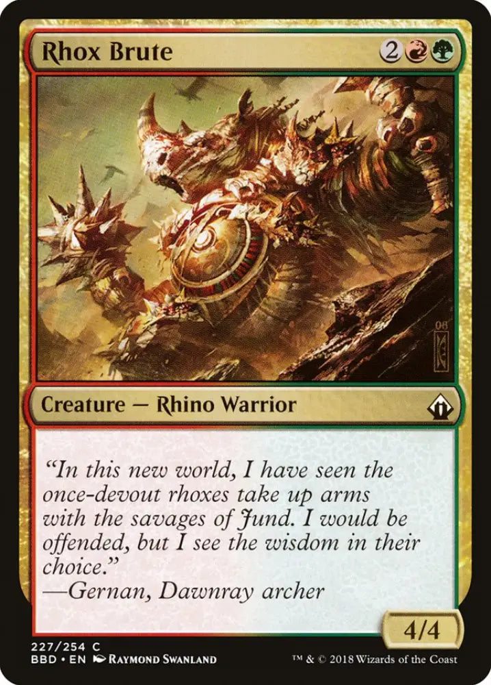 Rhox Brute [Battlebond] - MTG Single