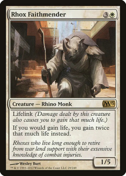 Rhox Faithmender [Magic 2013] - MTG Single