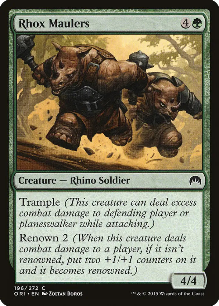 Rhox Maulers [Magic Origins] - MTG Single