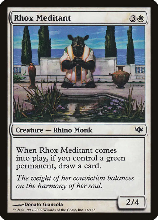Rhox Meditant [Conflux] - MTG Single