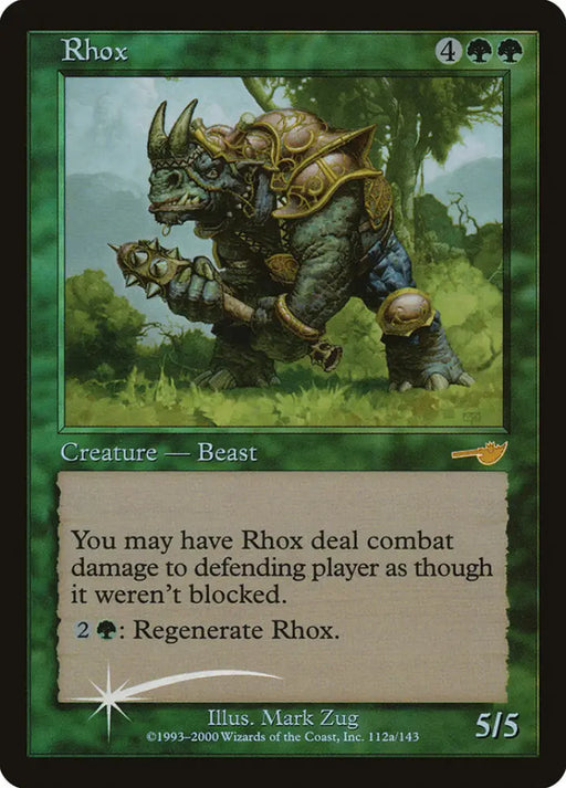 Rhox [Starter 2000] - MTG Single