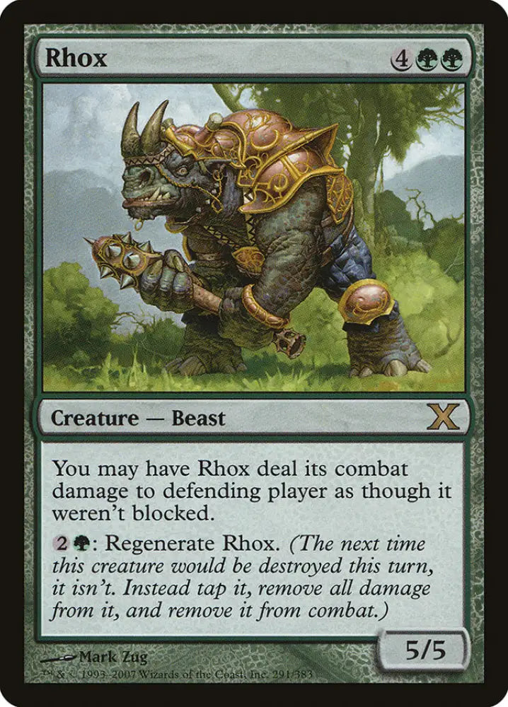 Rhox [Tenth Edition] - MTG Single