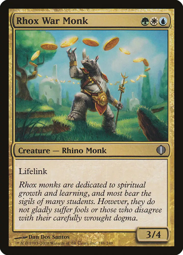 Rhox War Monk [Shards of Alara] - MTG Single