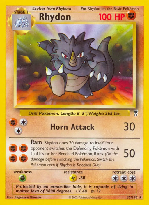 Rhydon (35/110) [Legendary Collection] - Pokemon Single
