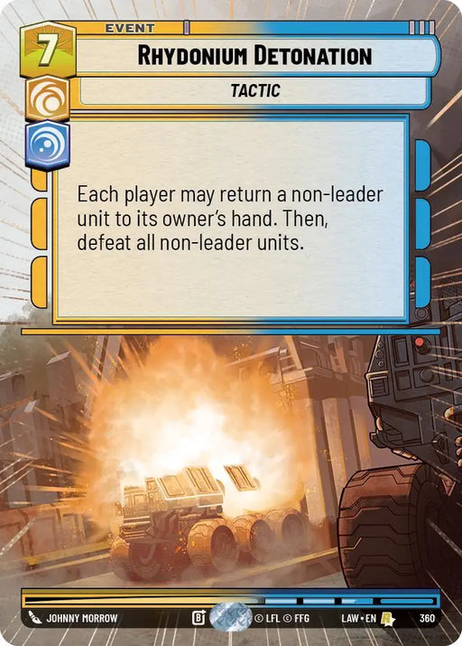 Rhydonium Detonation (Hyperspace) (360) [A Lawless Time]