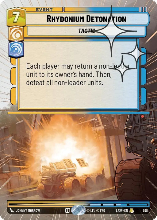 Rhydonium Detonation (Hyperspace Foil) (598) [A Lawless Time]