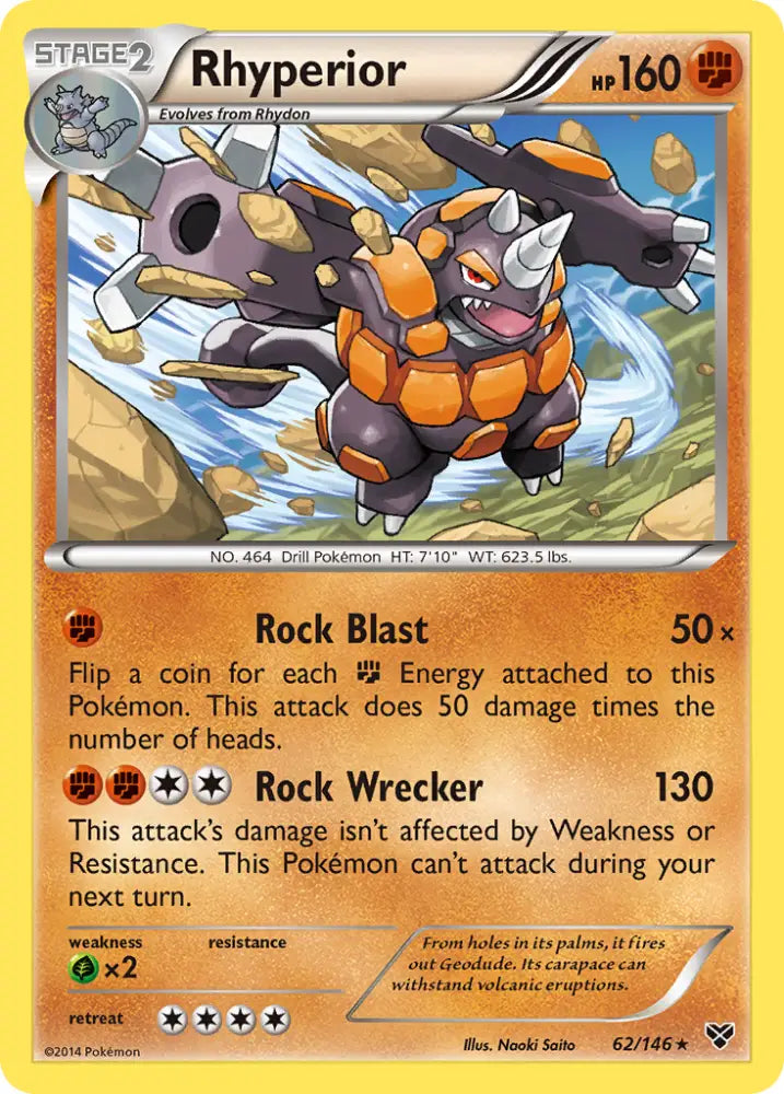 Rhyperior (62/146) [XY: Base Set] - Pokemon Single