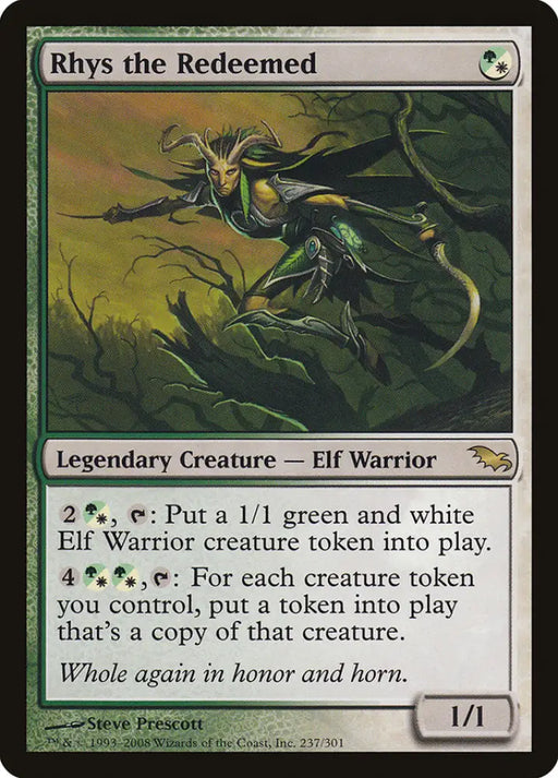 Rhys the Redeemed [Shadowmoor] - MTG Single
