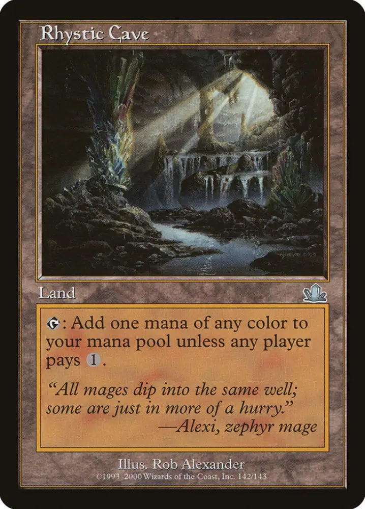 Rhystic Cave [Prophecy] - MTG Single