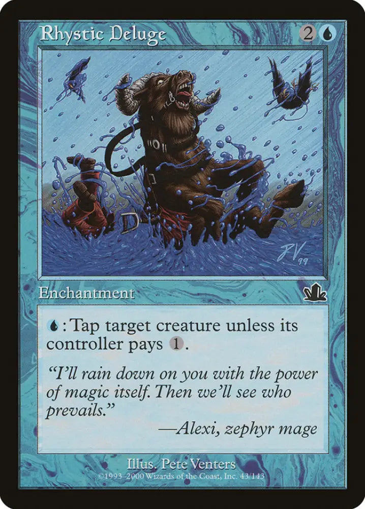 Rhystic Deluge [Prophecy] - MTG Single