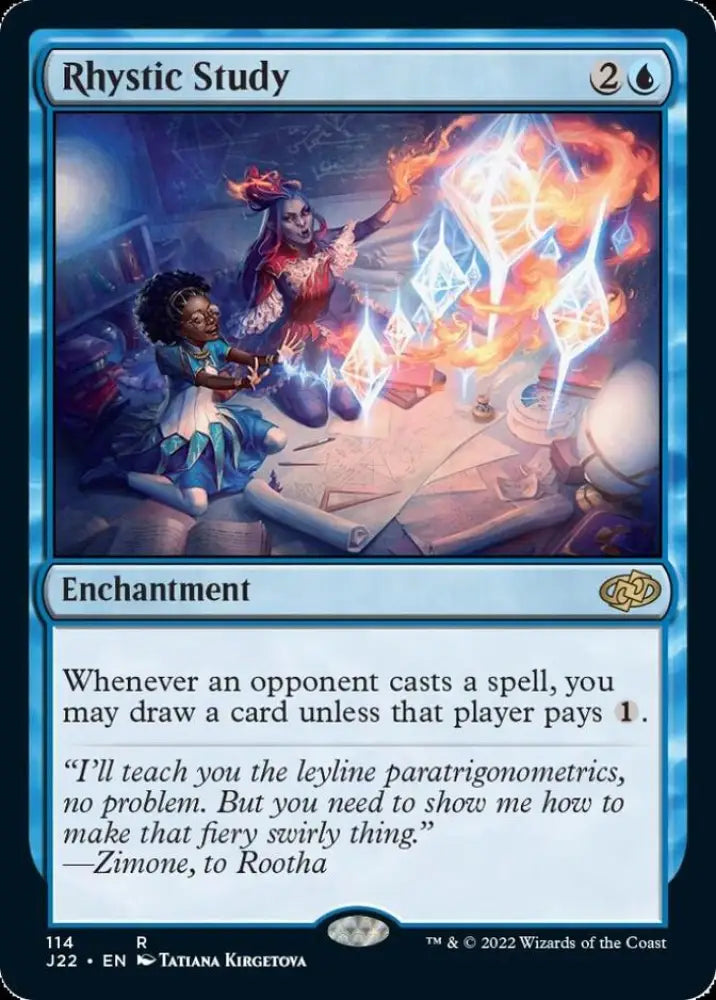 Rhystic Study [Jumpstart 2022] - MTG Single