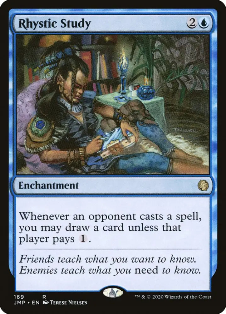 Rhystic Study [Jumpstart] - MTG Single
