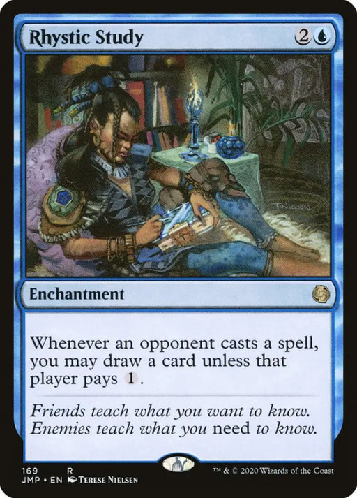 Rhystic Study [Jumpstart] - MTG Single