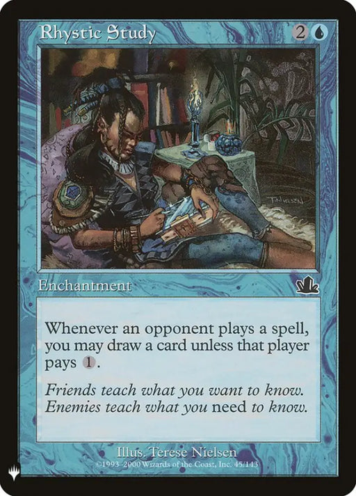 Rhystic Study [Mystery Booster] - MTG Single