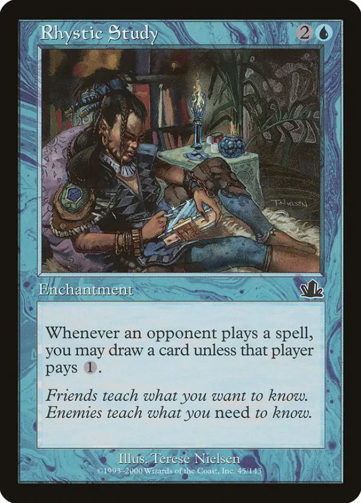 Rhystic Study [Prophecy] - MTG Single