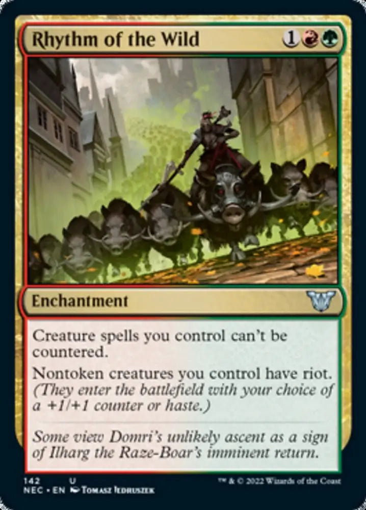 Rhythm of the Wild [Kamigawa: Neon Dynasty Commander] - MTG Single