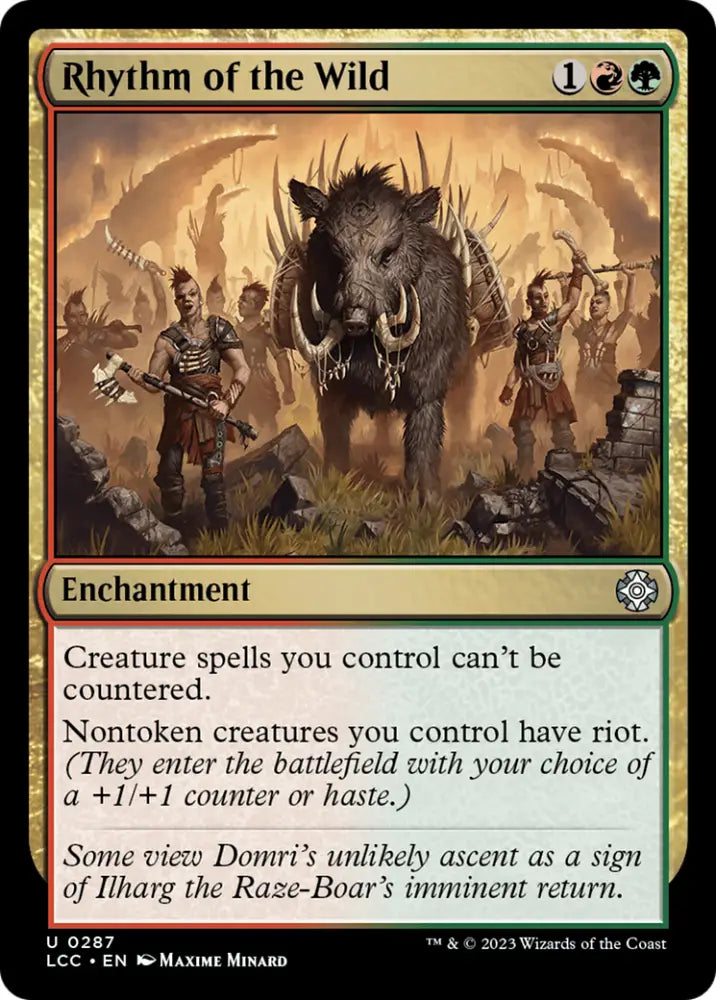 Rhythm of the Wild [The Lost Caverns of Ixalan Commander] - MTG Single