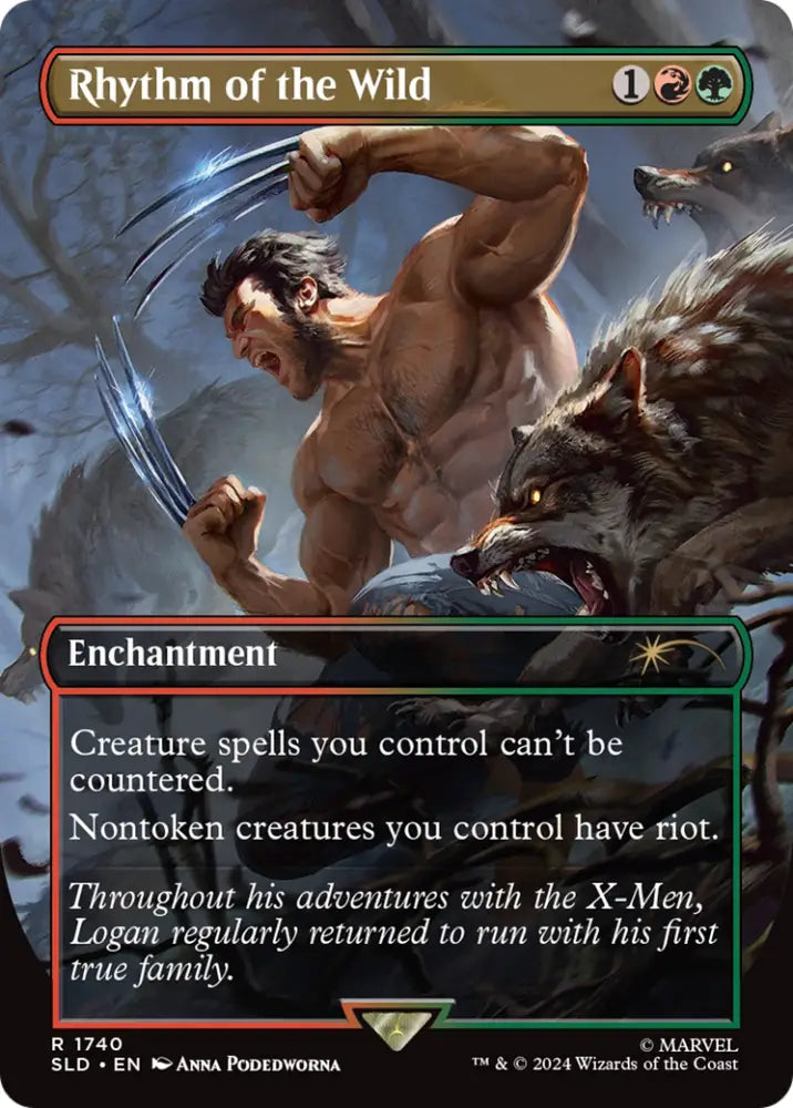 Rhythm of the Wild (Rainbow Foil) [Secret Lair Drop Series] - MTG Single