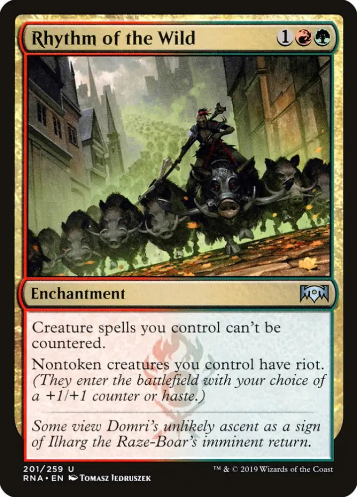 Rhythm of the Wild [Ravnica Allegiance] - MTG Single