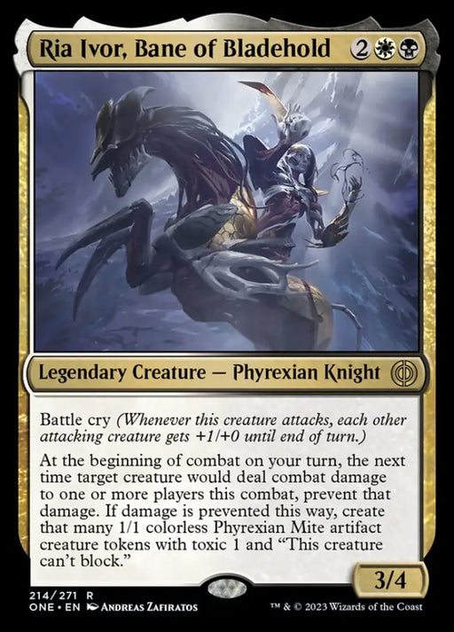 Ria Ivor Bane of Bladehold [Phyrexia: All Will Be One] - MTG Single