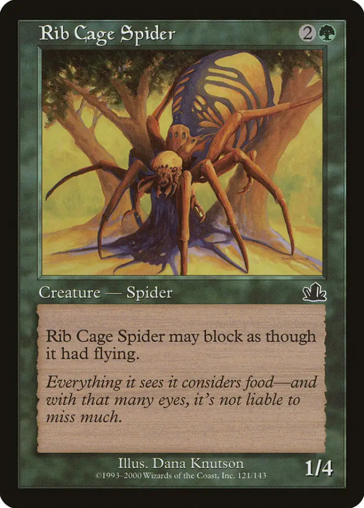 Rib Cage Spider [Prophecy] - MTG Single