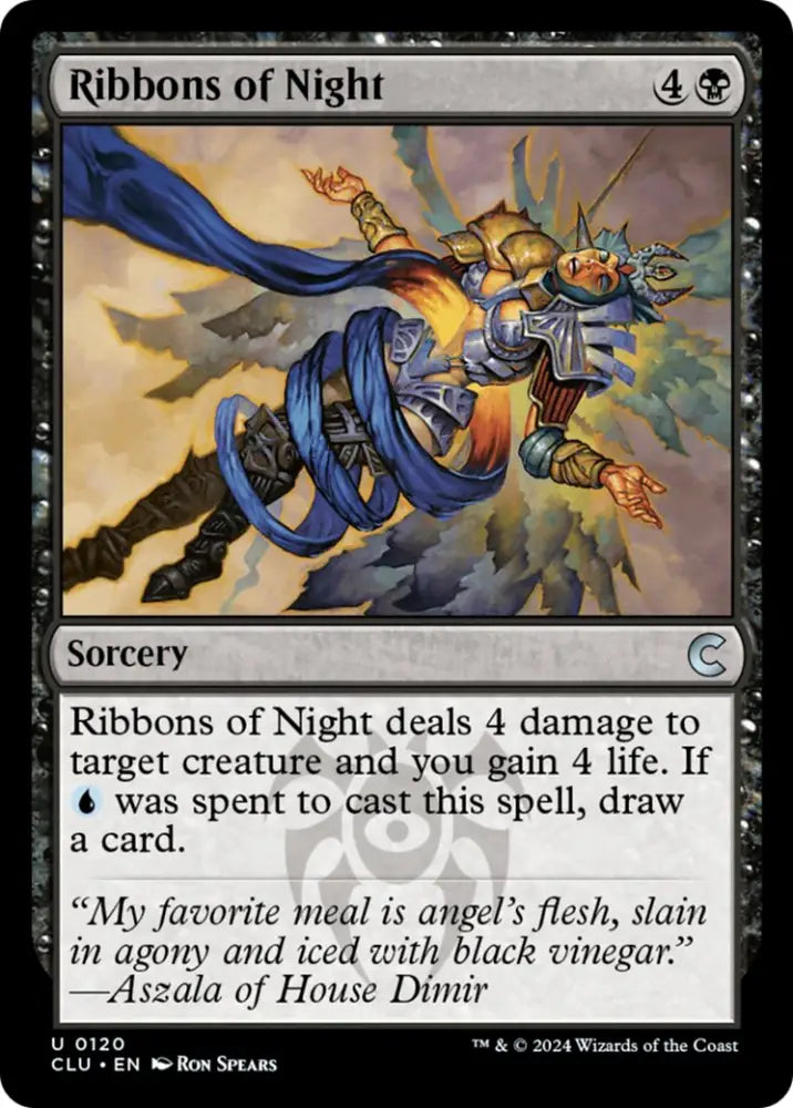 Ribbons of Night [Ravnica: Clue Edition] - MTG Single