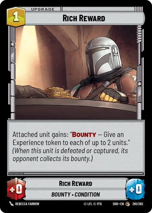 Rich Reward (261/262) [Shadows of the Galaxy] - Star Wars: Unlimited Single