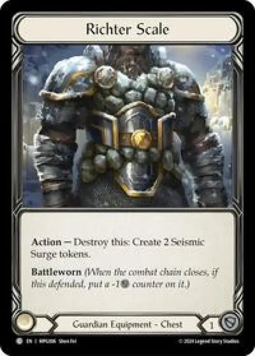 Richter Scale (MPG006) [Mastery Pack Guardian]