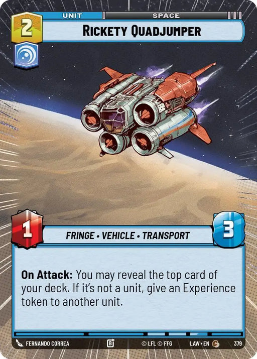 Rickety Quadjumper (Hyperspace) (379) [A Lawless Time]
