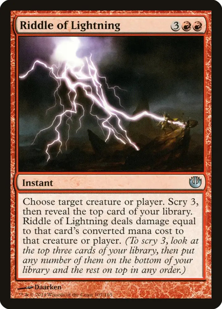 Riddle of Lightning [Journey into Nyx] - MTG Single