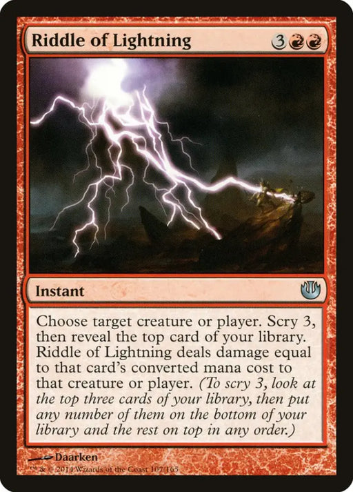 Riddle of Lightning [Journey into Nyx] - MTG Single