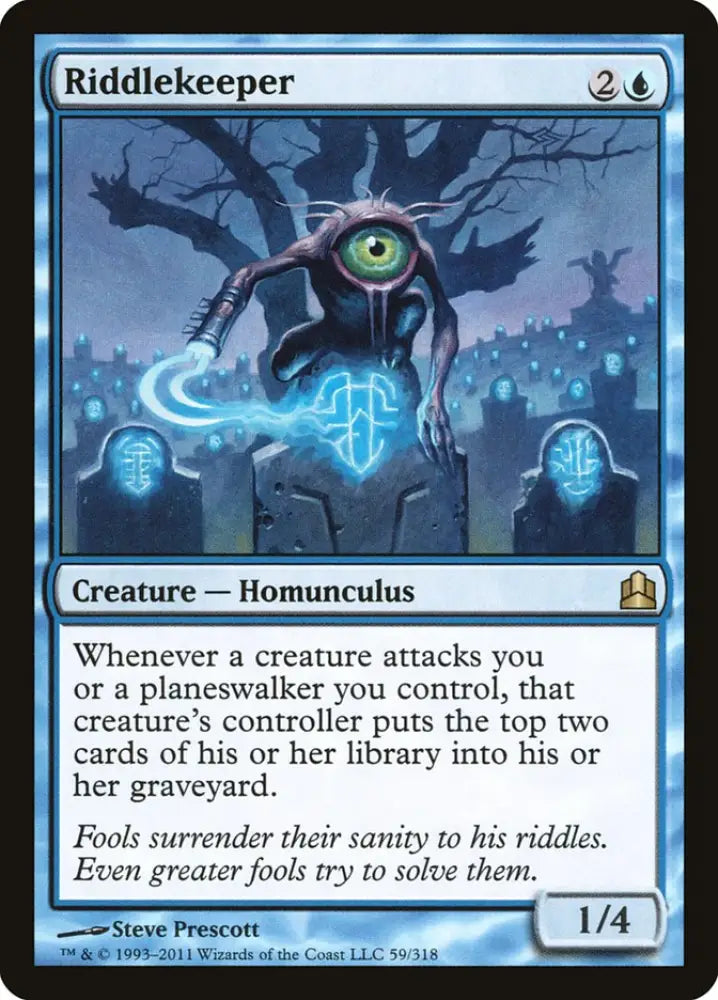 Riddlekeeper [Commander 2011] - MTG Single