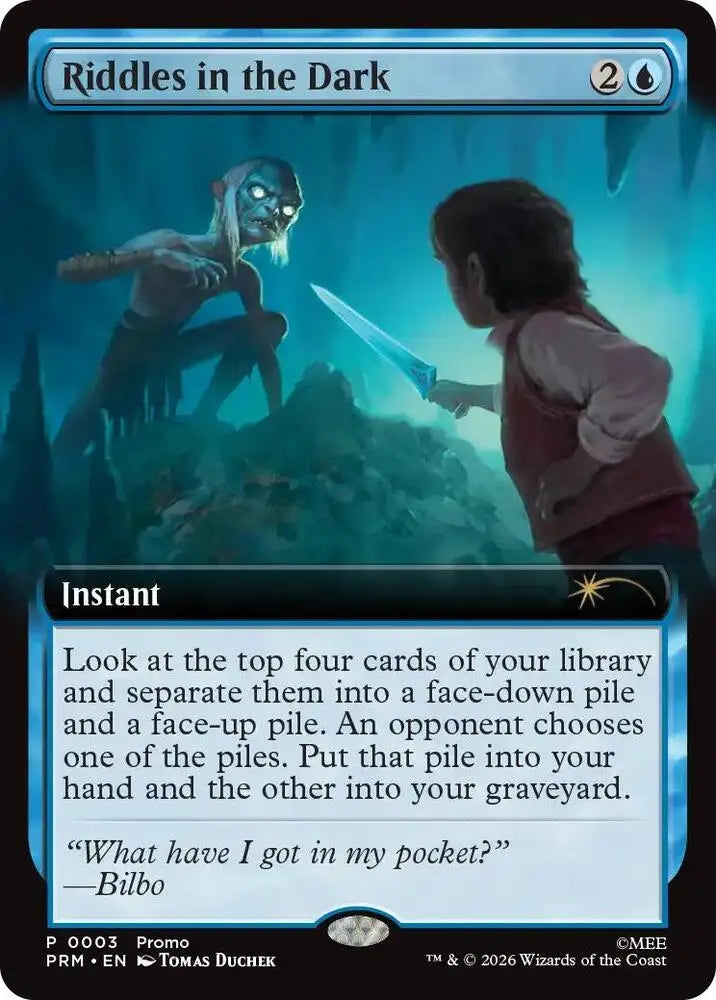 Riddles in the Dark (Extended Art) (3) [Unique and Miscellaneous Promos]