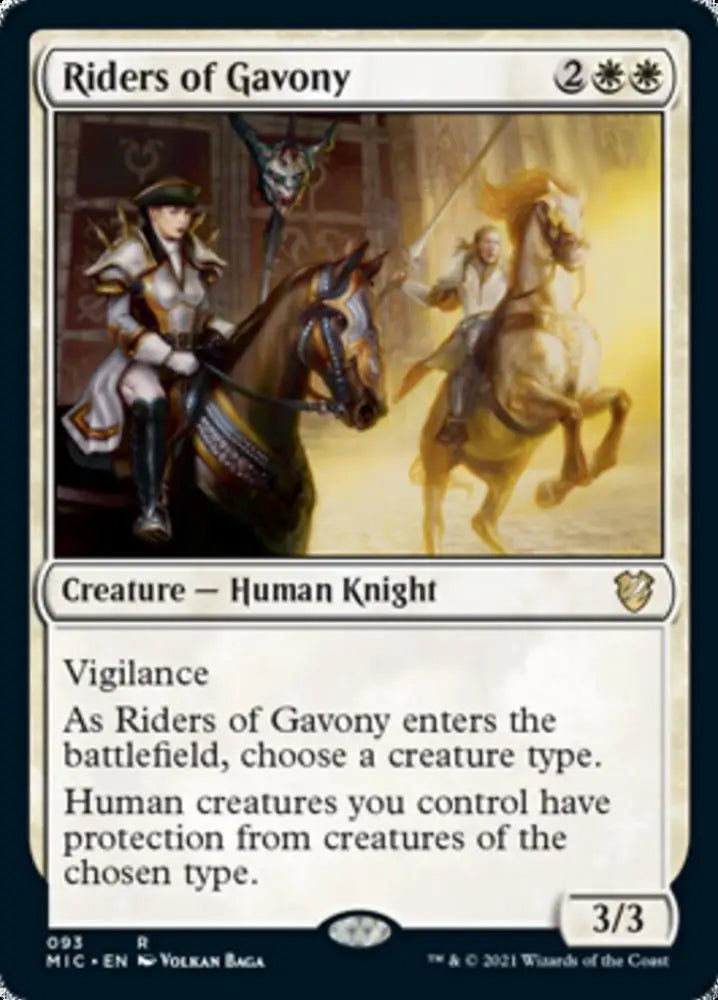 Riders of Gavony [Innistrad: Midnight Hunt Commander] - MTG Single