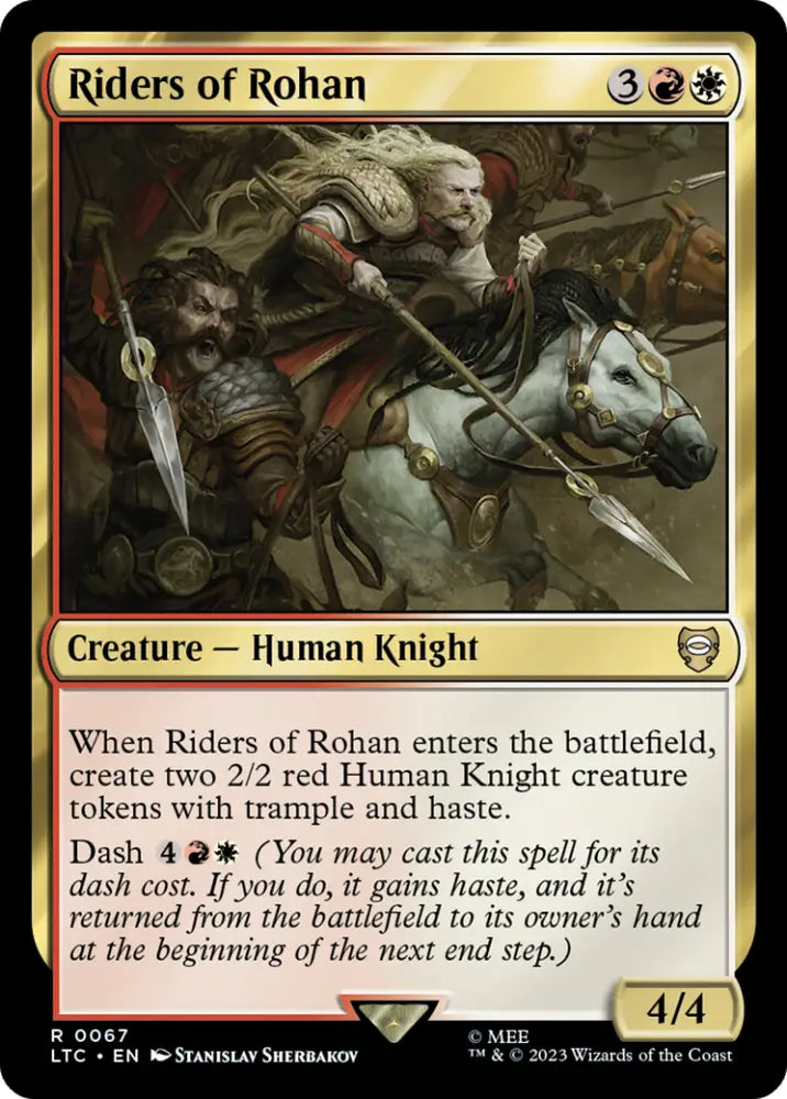 Riders of Rohan [The Lord of the Rings: Tales of Middle-Earth Commander] - MTG Single