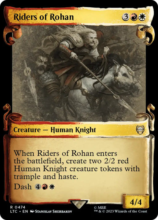 Riders of Rohan [The Lord of the Rings: Tales of Middle-Earth Commander Showcase Scrolls] - MTG Single
