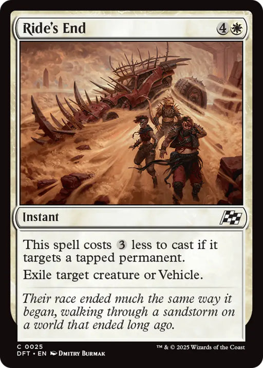 Ride’s End [Aetherdrift] - MTG Single